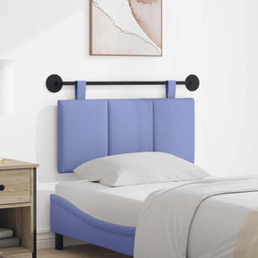 Vidaxl hangend hoofdbord jeans blauw stof