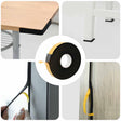 Vidaxl zelfklevende schuimtape 10 st zwart 30mm x 5m cr schuim