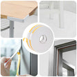 Vidaxl zelfklevende schuimtape 2 st wit 15mm x 5m cr schuim