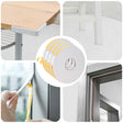 Vidaxl zelfklevende schuimtape 4 st wit 20mm x 5m cr schuim