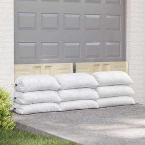 Vidaxl geweven zakken 100 st wit 40 x 60 cm pp