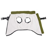 Vidaxl hondenjas legergroen l24 fleece en polyester