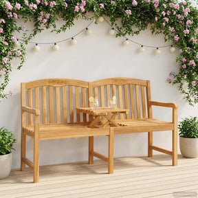 Vidaxl handgemaakte rozenbank 150,5 x 60 x 95 cm massief teakhout