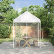 Vidaxl muggennet voor het prieel 220 mesh wit 2 x 2 x 2 m polyester