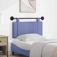 Vidaxl hangend hoofdbord jeans blauw stof