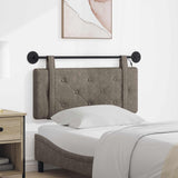 Vidaxl hangend hoofdbord grijs antiek pu