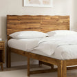 Vidaxl live edge hoofdbord rostock naturel 160 cm massief acaciahout