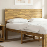 Vidaxl live edge hoofdbord rostock witgewassen 160 cm