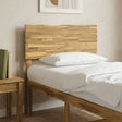 Vidaxl live edge hoofdbord rostock witgewassen 100 cm