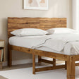 Vidaxl live edge hoofdbord rostock naturel 160 cm massief acaciahout