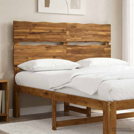 Vidaxl live edge hoofdbord rostock naturel 160 cm massief acaciahout