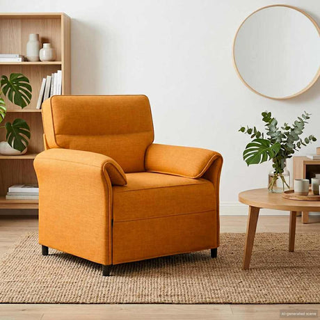 Vidaxl bank 100% polyester metalen frame mdf, multiplex