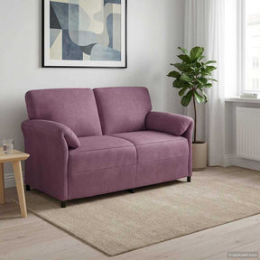 Vidaxl 2-zits sofa paars 158 x 83 x 95 cm fluweel