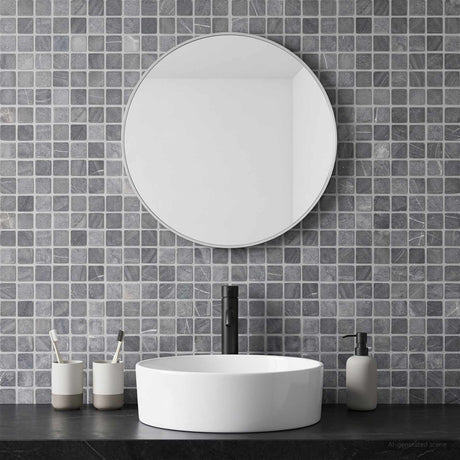 Vidaxl mozaïek tegels grijs 30 x 30 cm marmer