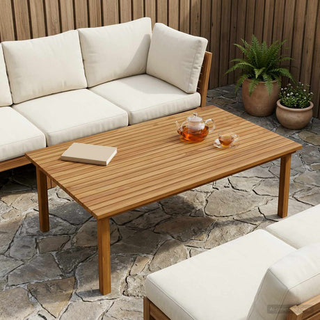 Vidaxl tafelblad 120 x 70 x 3,5 cm rechthoekig massief teakhout