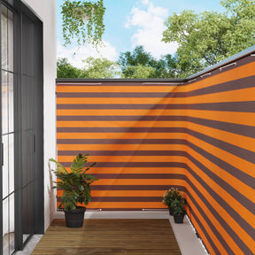 Vidaxl balkon privacy scherm 150 x 800 cm stof met pu-coating