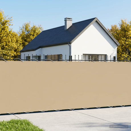Vidaxl balkon privacy scherm 150 x 500 cm polyester beige