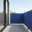 Vidaxl balkon privacy scherm 150 x 200 cm stof met pu-coating blauw