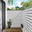 Vidaxl balkon privacy scherm 150 x 200 cm stof met pu-coating