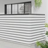Vidaxl balkon privacy scherm 150 x 800 cm stof met pu-coating