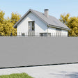 Vidaxl balkonscherm 1,2 x 15 m stof met pu-coating lichtgrijs