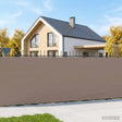 Vidaxl balkonscherm 1,2 x 25 m stof met pu-coating taupe