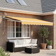 Vidaxl elektrisch uittrekbaar zonnescherm zand