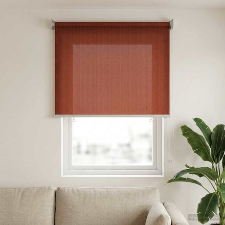Vidaxl buitenrolgordijn 90% uv-blok terracotta 80 x 140 cm hdpe