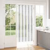 Vidaxl insecten gordijn chenille lichtgrijs en wit. 90 x 200 cm