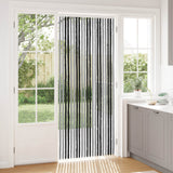 Vidaxl insecten gordijn chenille grijs en zwart 90 x 220 cm 100% pp