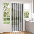 Vidaxl insecten gordijn chenille grijs en zwart 100 x 220 cm 100% pp