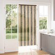 Vidaxl insecten gordijn chenille donkerbruin, beige 90 x 200 cm