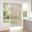 Vidaxl insecten gordijn chenille grijs en beige 100 x 200 cm 100% pp