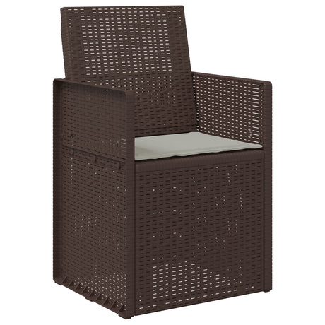 Vidaxl zitkussens 4 st polyester lichtgrijs 47 x 36 x 2 cm