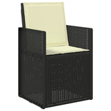 Vidaxl zit- en rugkussens polyester crèmekleurig 47 x 45 x 2 cm