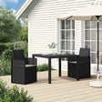 Vidaxl tuin eetstoelen 2 st anthraciet en lichtgrijs pp
