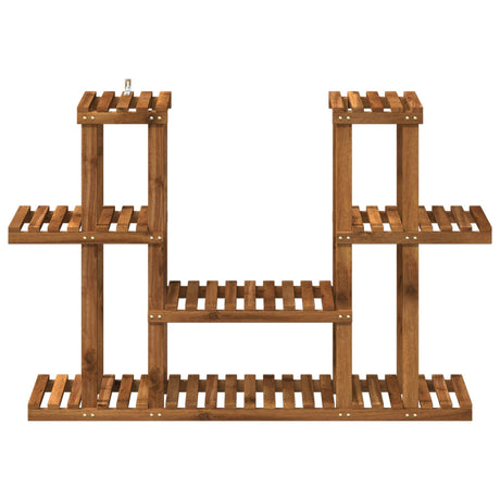 Vidaxl plantenstandaard naturel 123 x 25 x 78,5 cm massief acaciahout