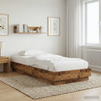 Vidaxl vloerbedframe oud hout 80 x 200 cm bewerkt hout
