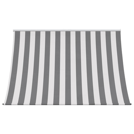 Vidaxl markies antraciet en wit 400 x 150 cm