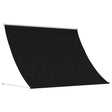 Vidaxl markies zwart 150 x 150 cm 180 g m² polyester met pu coating