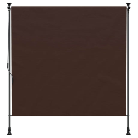 Vidaxl buiten rolgordijn bruin 200 x 270 cm