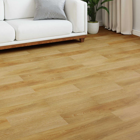 Vidaxl laminaatvloer goudbruin 101 x 20 x 0,8 cm 5 st bewerkt hout