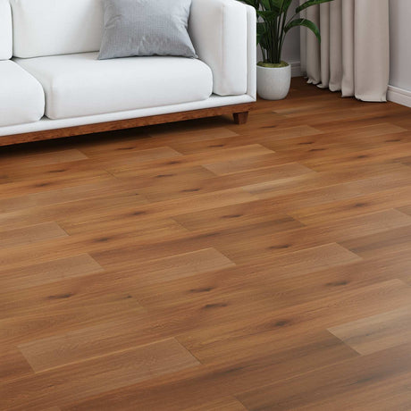 Vidaxl laminaatvloer goud geel 100,5 x 20,5 x 0,8 cm 5 st bewerkt hout