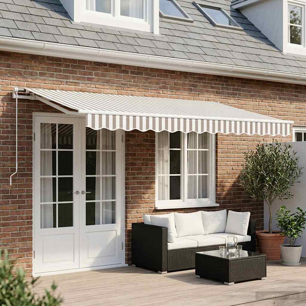Vidaxl vervangend zonneschermdoek voor 6x3 m