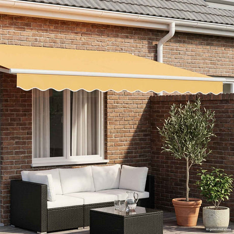 Vidaxl vervangende volant voor 3,5 m zand polyester