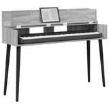 Vidaxl studiobureau grijs sonoma 110 x 40 x 19,5 cm bewerkt hout