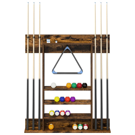 Vidaxl biljartkeu standaard bewerkt hout 93 x 12 x 103 cm