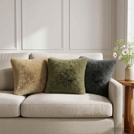 Vidaxl kussen 12 st heerlen lichtgroen 40 x 40 cm pv fleece