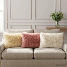 Vidaxl kussensloop 6 pcs heerlen crèmekleurig 30 x 50 cm pv fleece