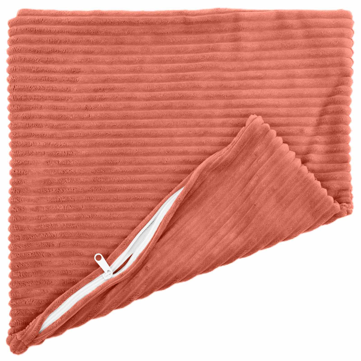 Vidaxl kussensloop 2 pcs heerlen rood-oranje 35 x 35 cm corduroy